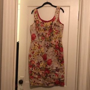 Flower pattern dress